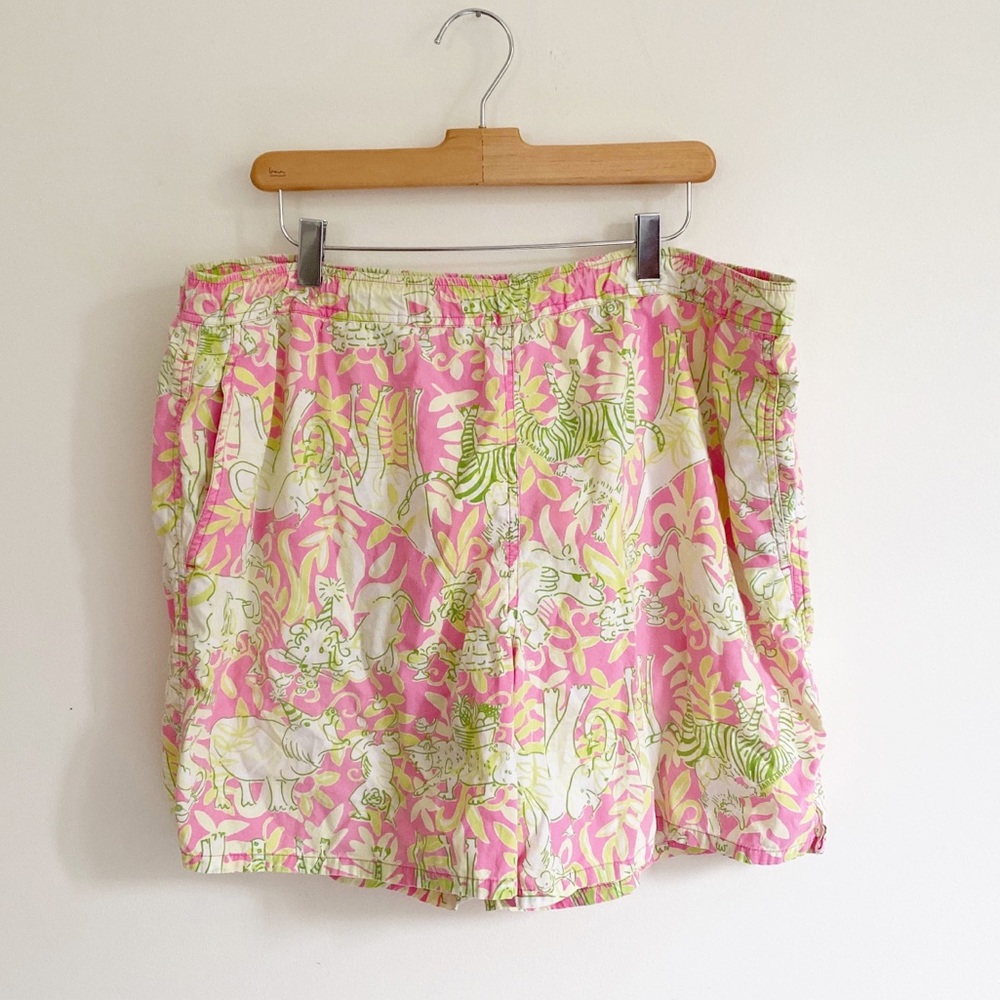 Rare! Lilly Pulitzer Men's Swim Trunks Jungle Road